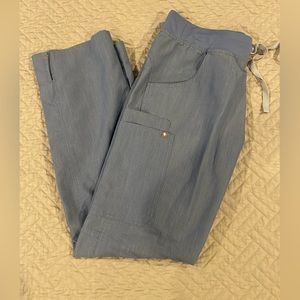 FIGS light blue cargo pants